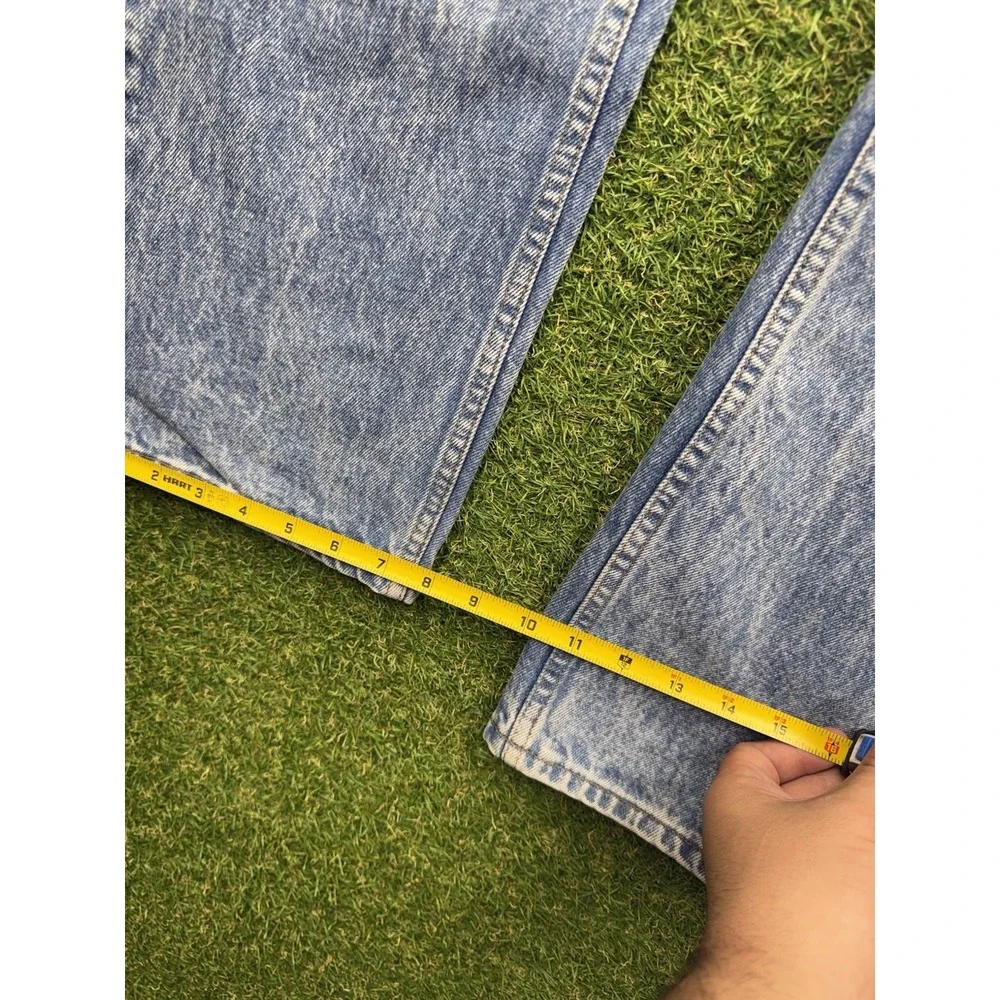 Vintage Levis 505 XX Jeans Mens 36x30 Acid Wash Made in USA Denim Workwear